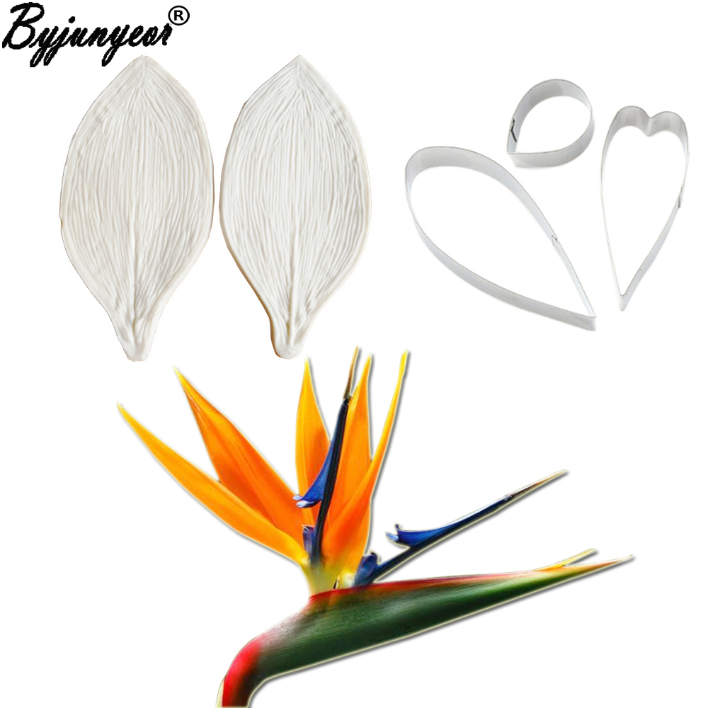 Bird Paradise Strelitzia - Flor-como o molde do silicone para
