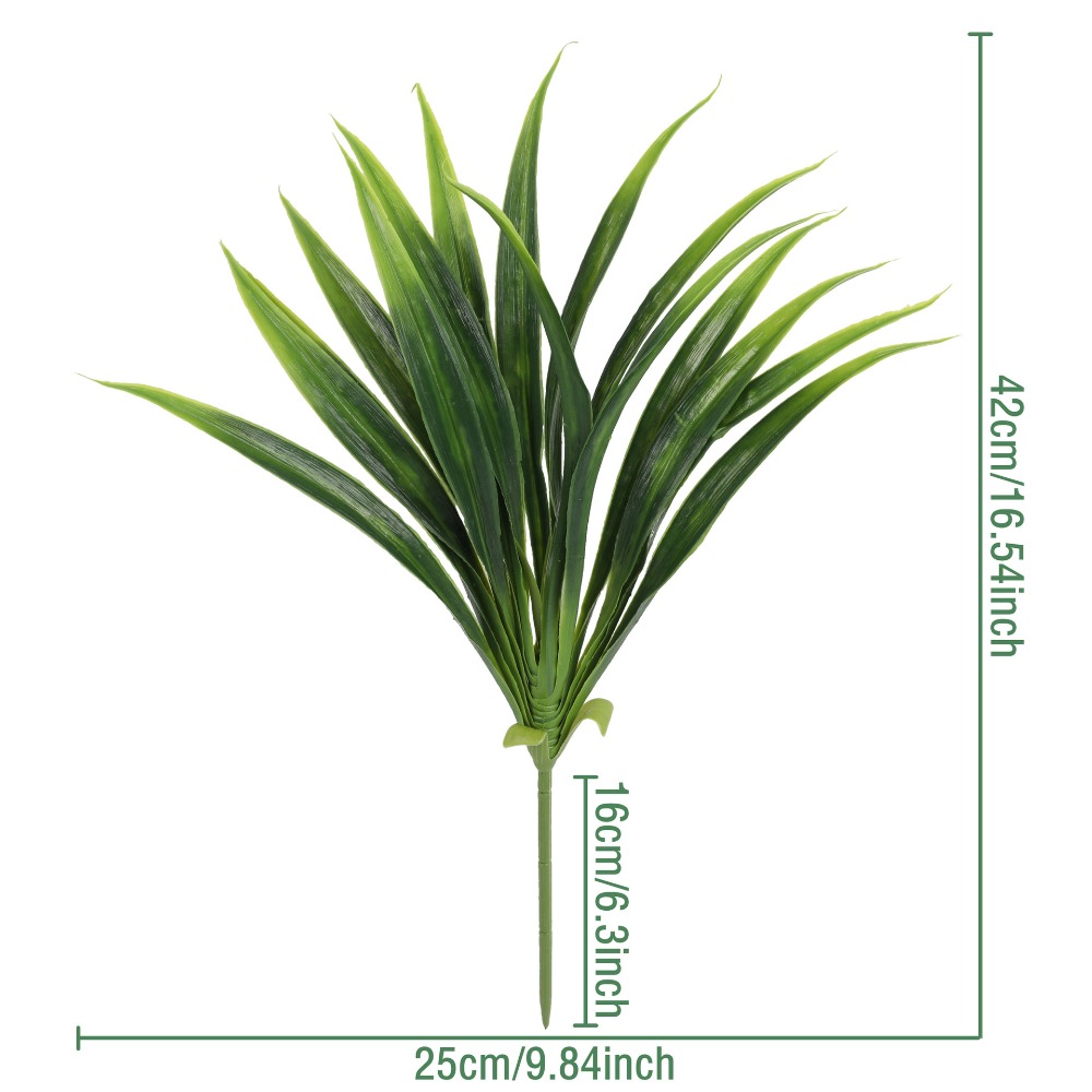 Spider Plant Hanging - Folhas de Orquídea Artificiais Realistas de