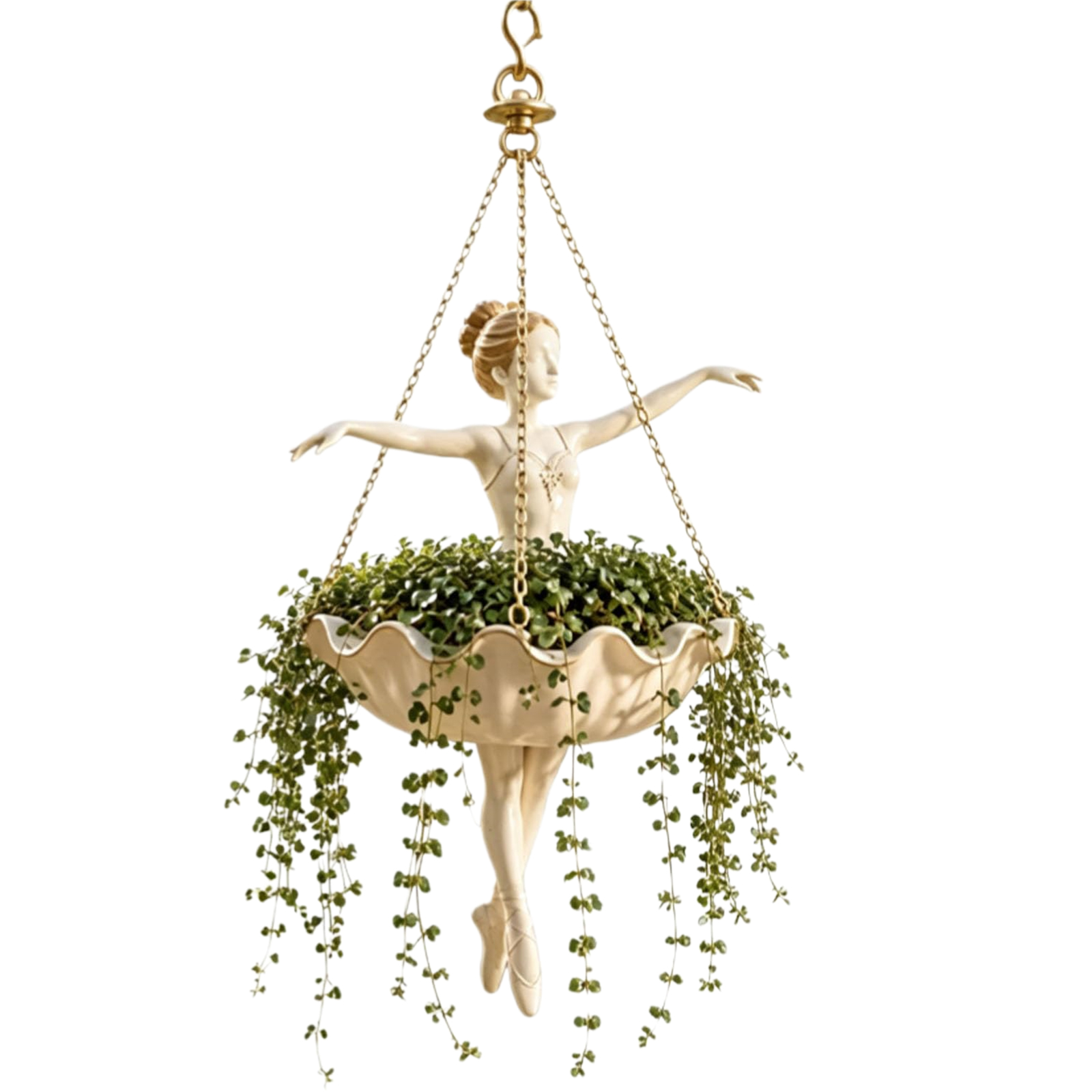 Spider Plant Hanging - Vaso Suspenso Bailarina: Fácil Instalação e