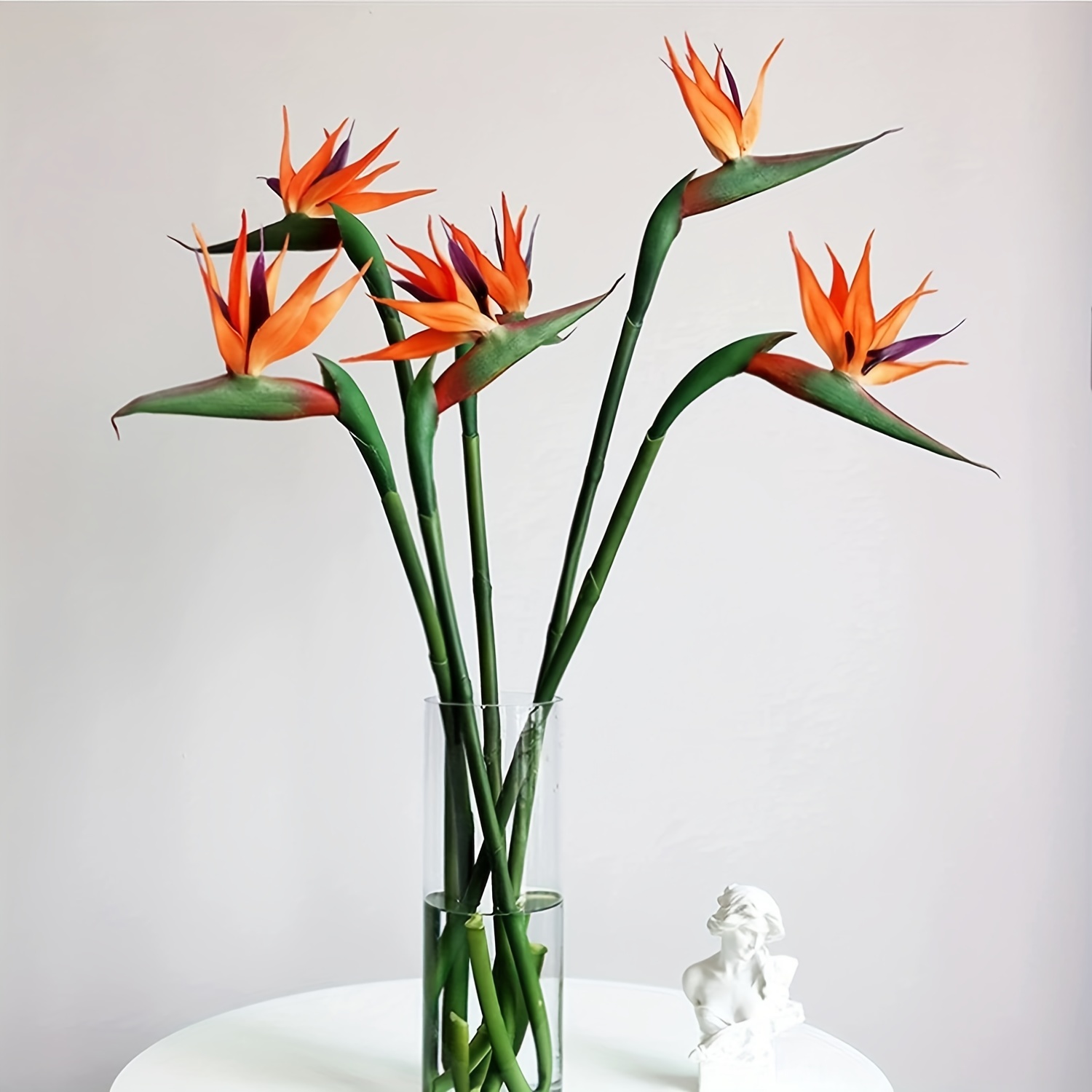 Bird Paradise Strelitzia - 3 peças de Flores Artificiais de