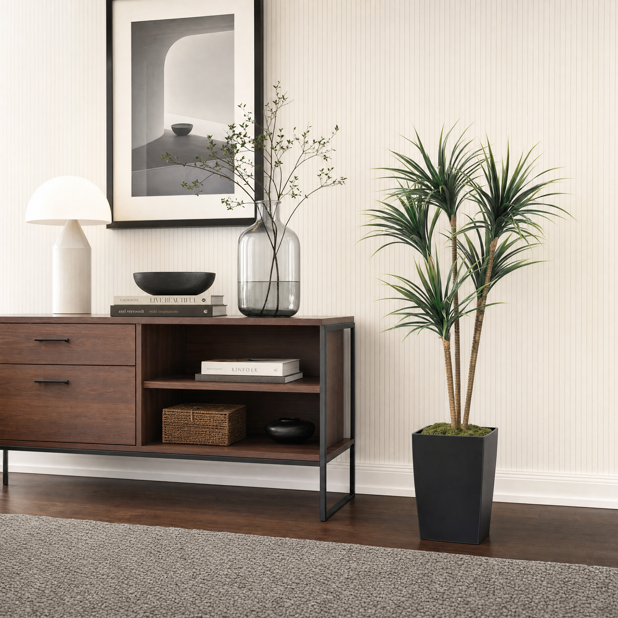 Dracaena Marginata - Dracaena Marginata Artificial de 1,5m e