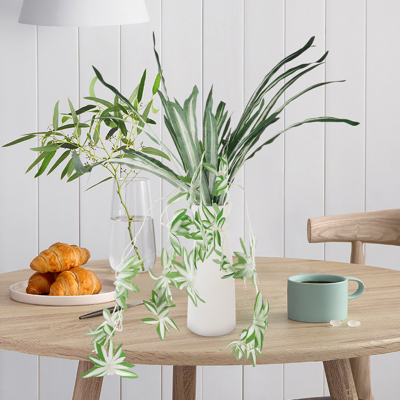 Spider Plant Hanging - Planta Artificial Suspensa de Aranha para