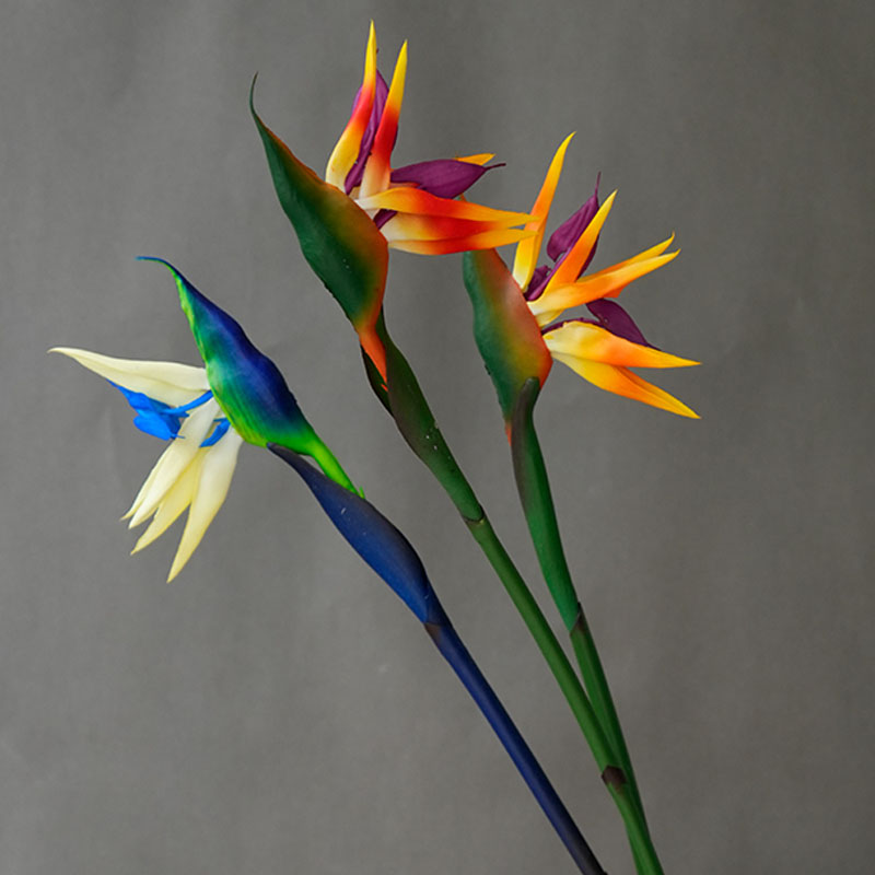 Bird Paradise Strelitzia - 1 Unidade de Flores Artificiais Ave