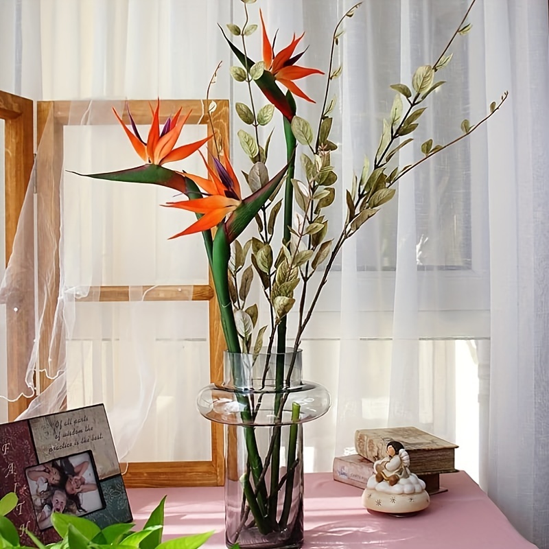 3 pçs artificial pássaro do pa - Bird Paradise Strelitzia avaliação e preço