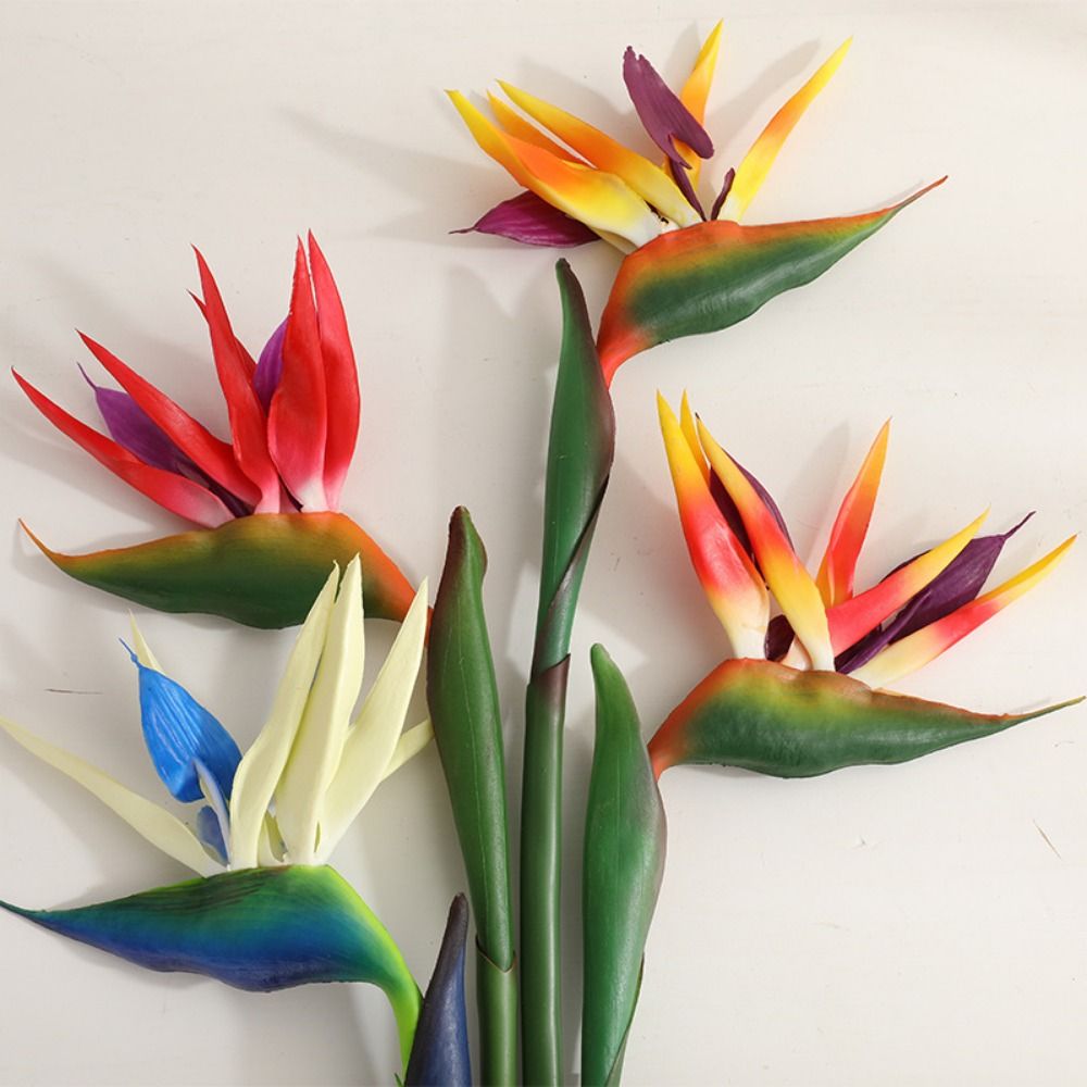 Nova Flor Artificial de Haste  - Bird Paradise Strelitzia avaliação e preço
