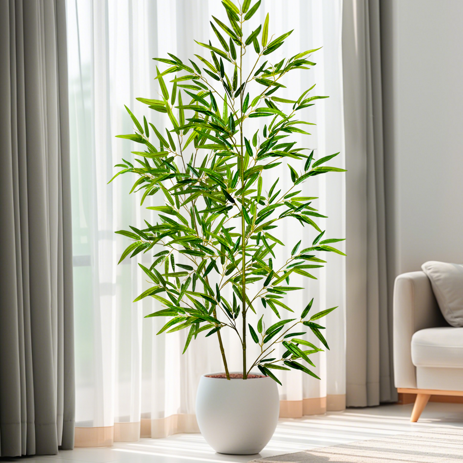 Plantas Artificiais de Bambu e - Ficus Lyrata Tree avaliação e preço