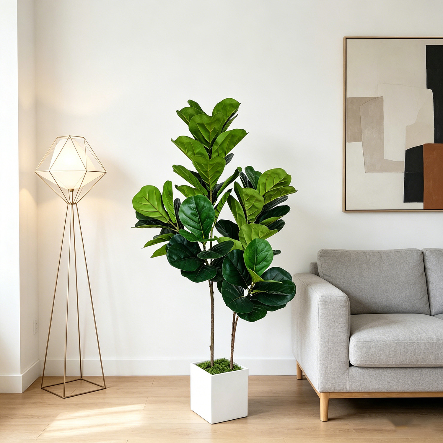 Árvore Artificial Ficus Lyrata - Ficus Lyrata Tree avaliação e preço