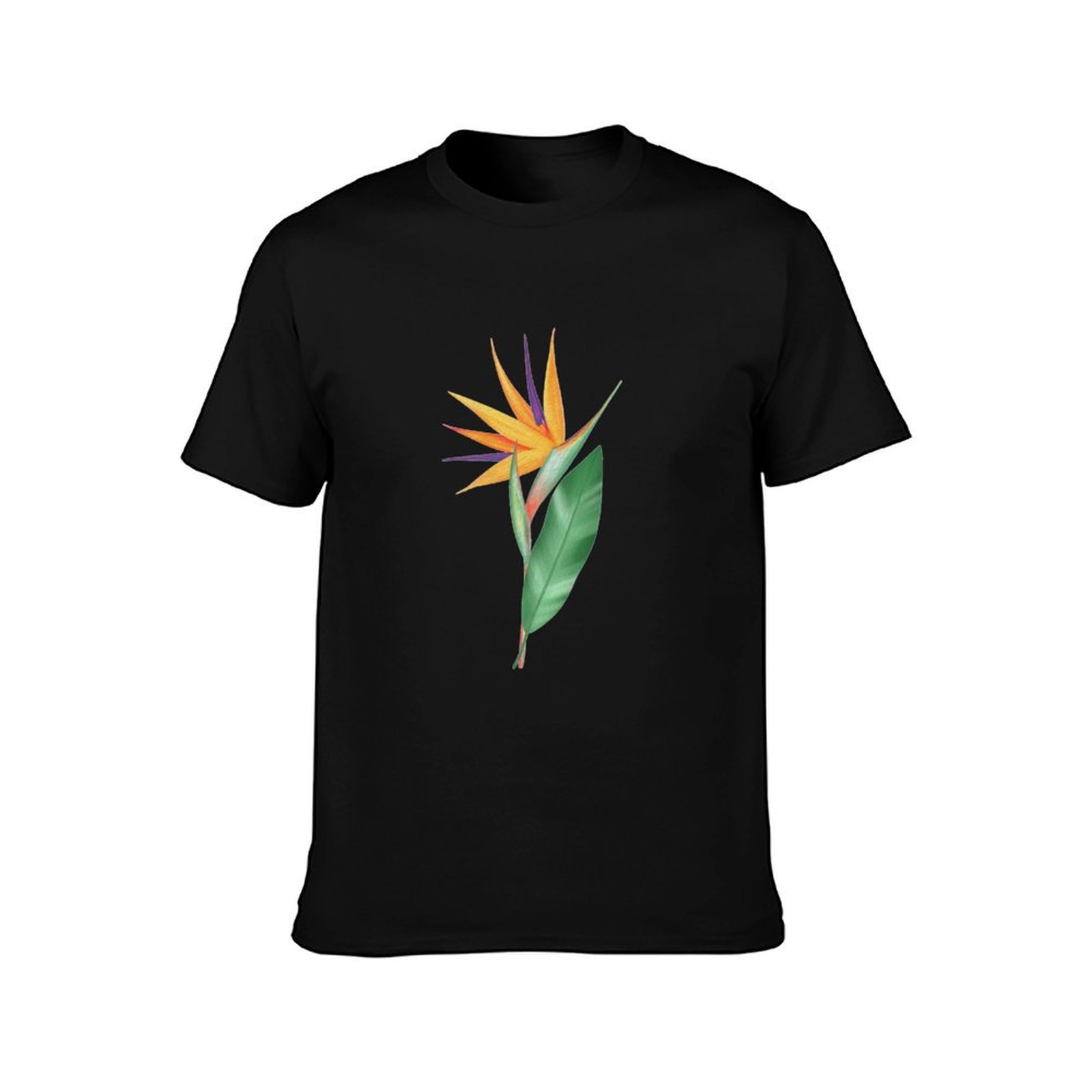 Camiseta com estampa de flor d - Bird Paradise Strelitzia avaliação e preço