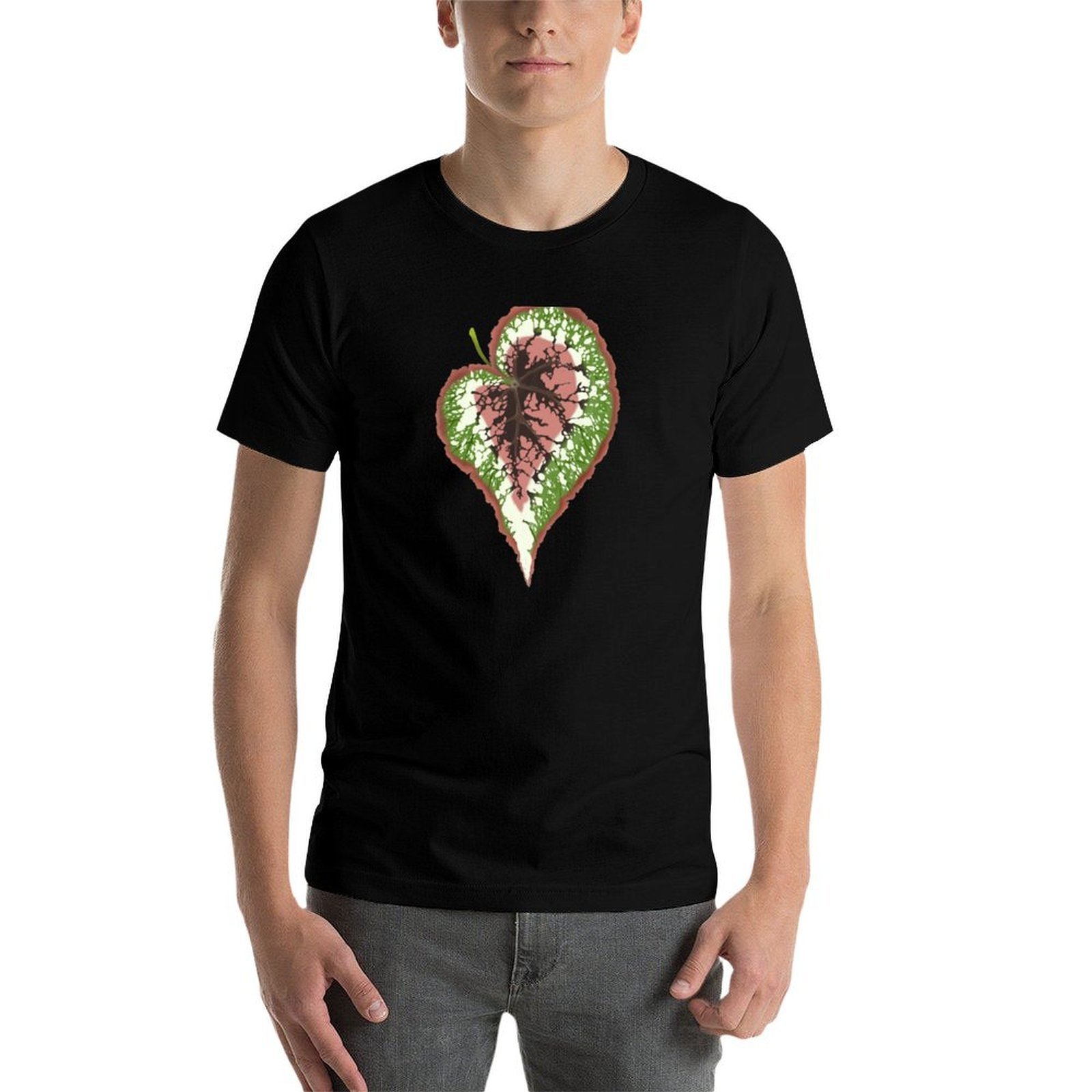 Camiseta Begonia Rex com desig - Begonia Rex avaliação e preço