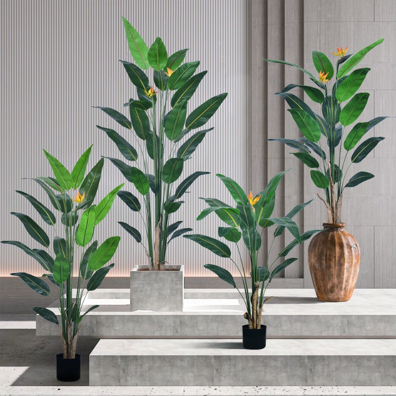 Planta Artificial Realista Gra - Bird Paradise Strelitzia avaliação e preço