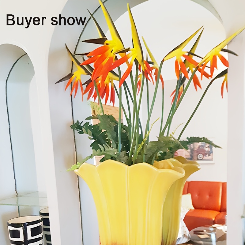 Flores artificiais pássaro do  - Bird Paradise Strelitzia avaliação e preço