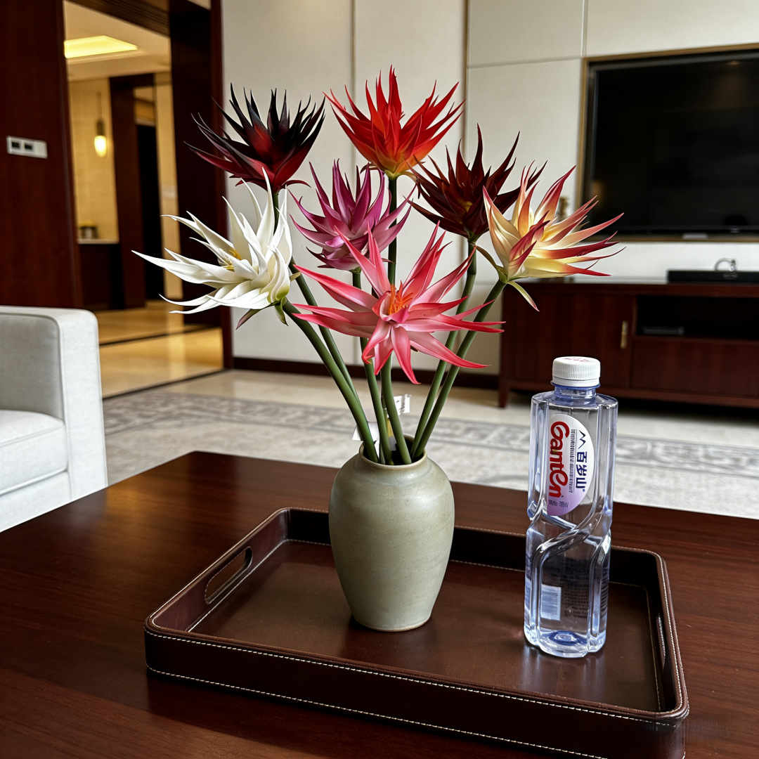 1PC Flor Artificial Ave do Par - Bird Paradise Strelitzia avaliação e preço