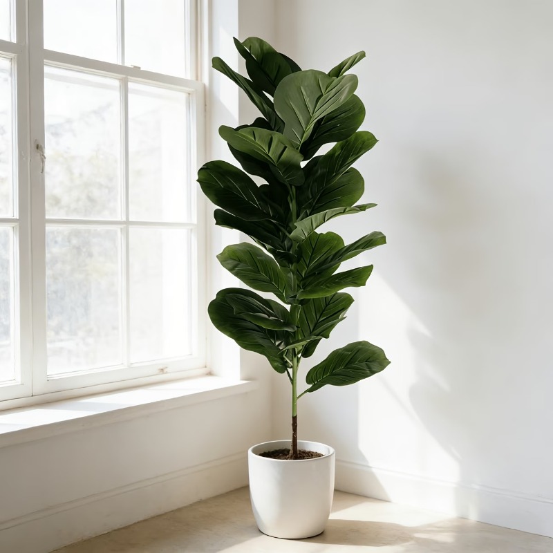 1 Unidade de Árvore Artificial - Ficus Lyrata Tree avaliação e preço