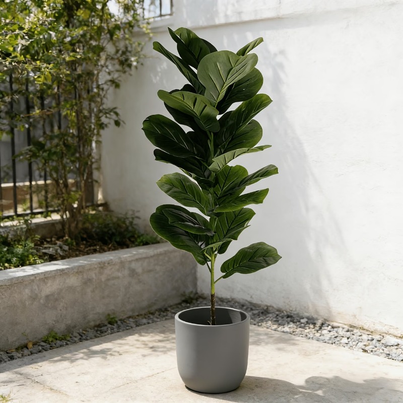 1 Unidade de Árvore Artificial - Ficus Lyrata Tree avaliação e preço