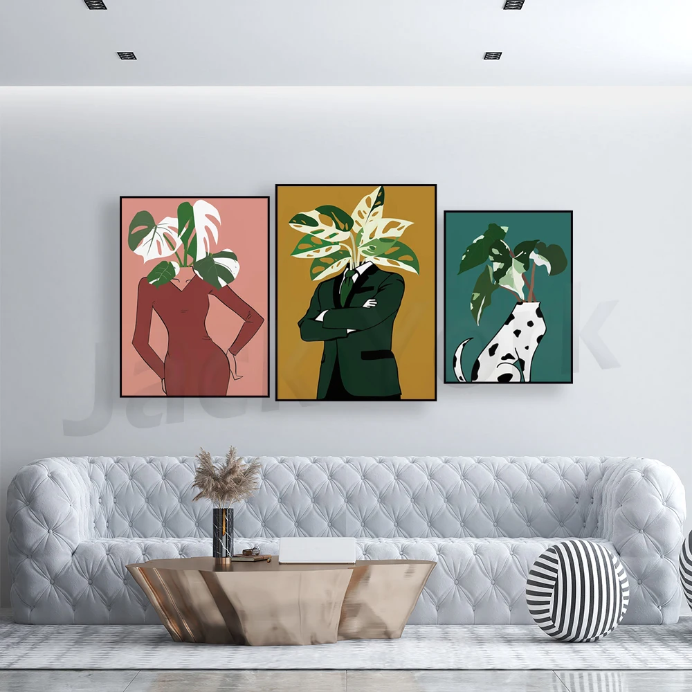 Monstera Albo em um pôster de  - Monstera Adansonii avaliação e preço