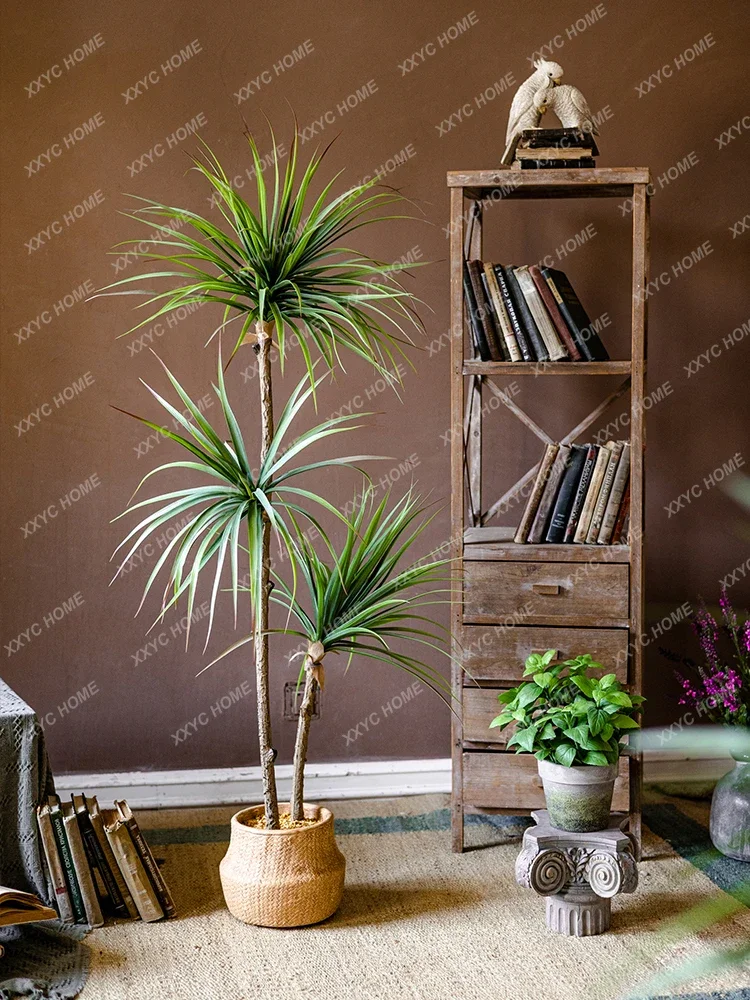 Simulação de luxo leve planta  - Dracaena Marginata avaliação e preço