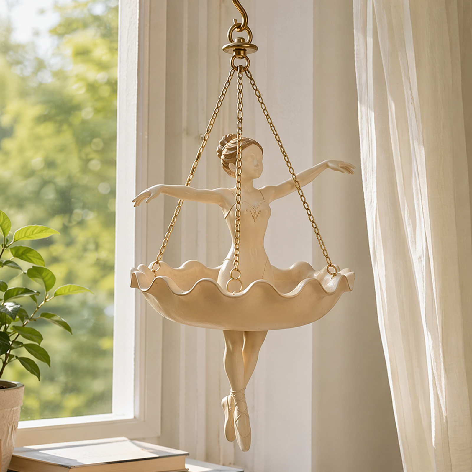 Vaso Decorativo de Resina em F - Spider Plant Hanging avaliação e preço