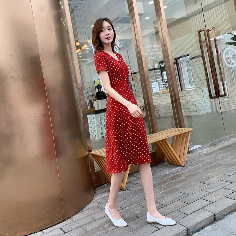Chiffon Wrap Mulheres Vestidos - Aglaonema Red avaliação e preço