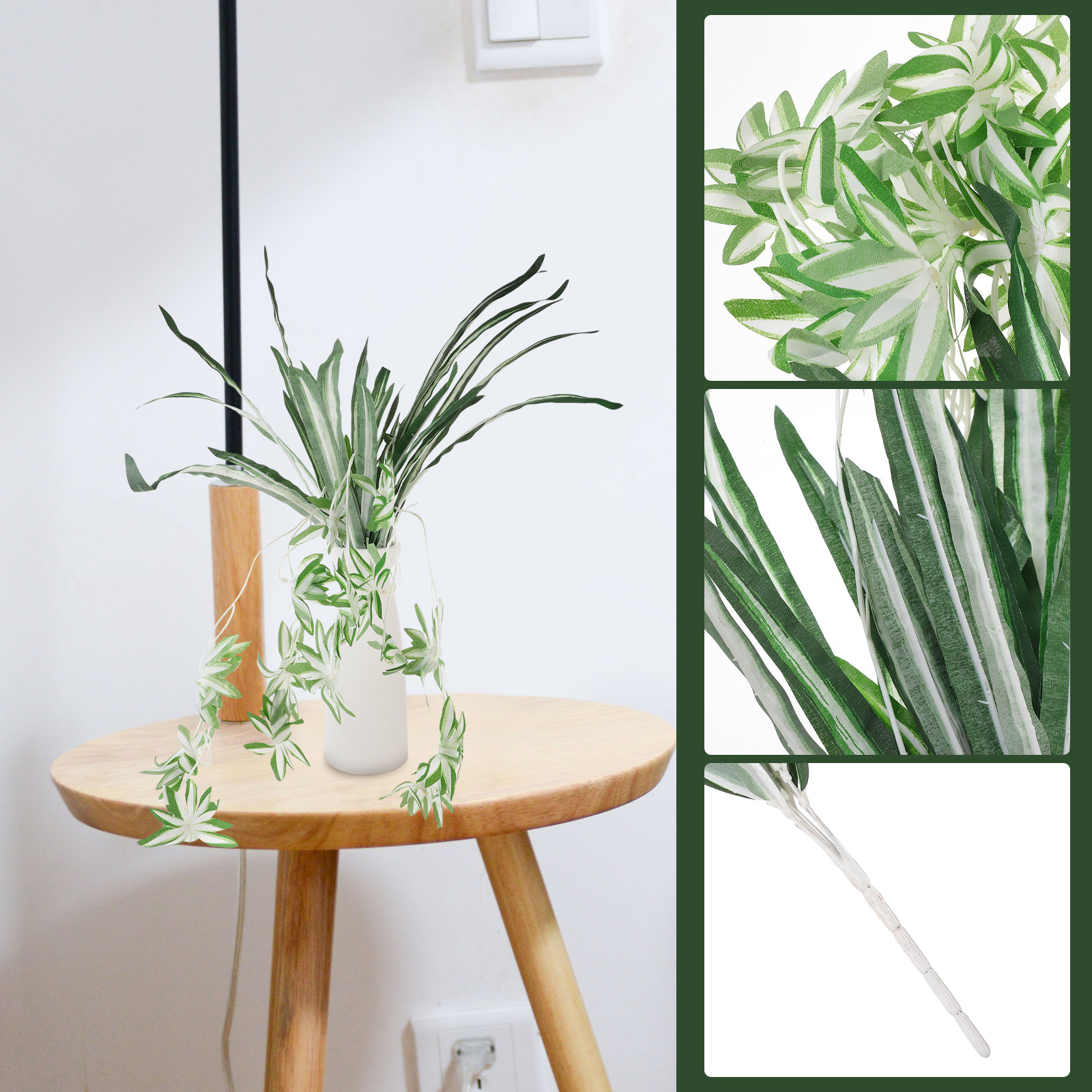 Planta Artificial Suspensa de  - Spider Plant Hanging avaliação e preço
