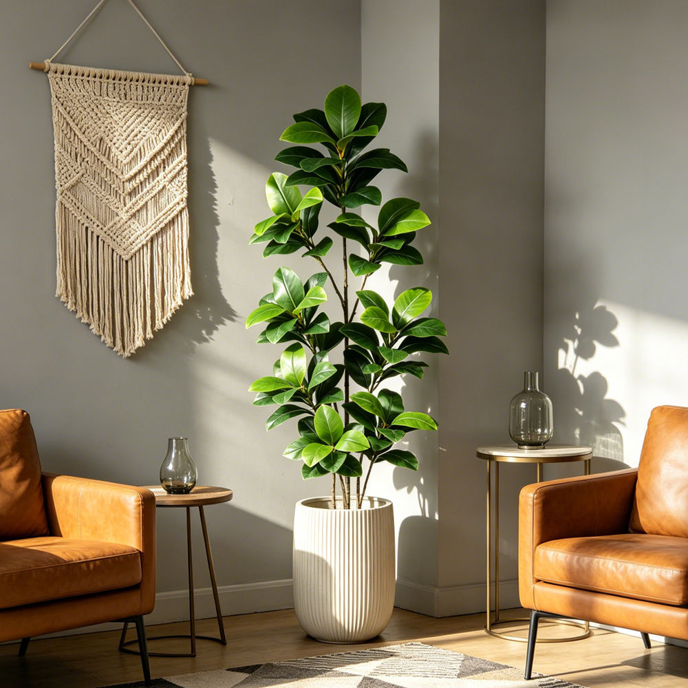 Árvore Artificial Grande de Fi - Ficus Lyrata Tree avaliação e preço