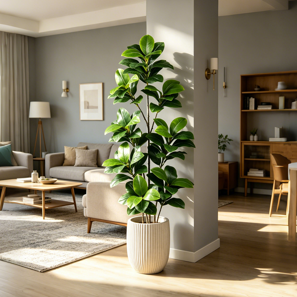 Árvore Artificial Grande de Fi - Ficus Lyrata Tree avaliação e preço