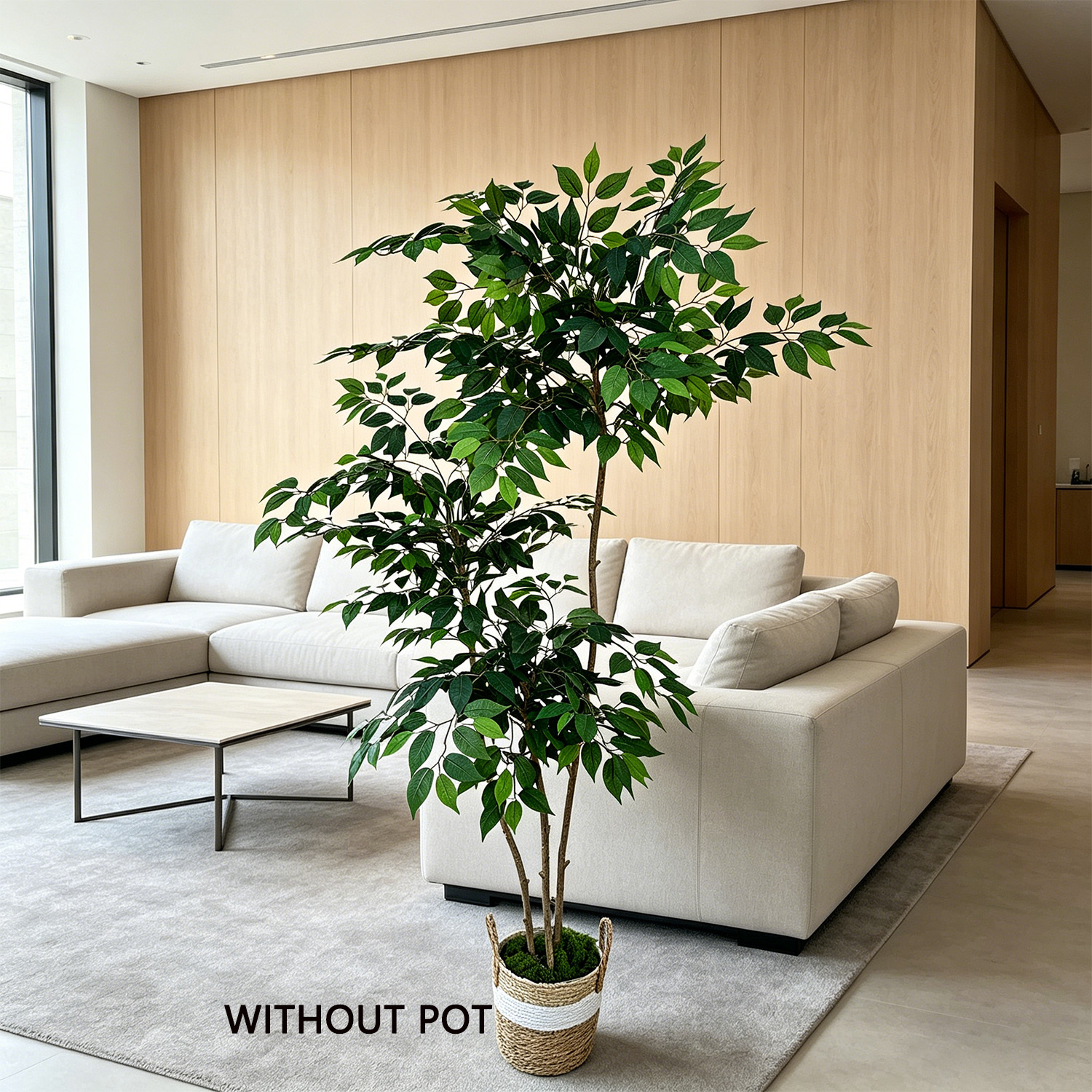 Árvore Artificial de Ficus Ban - Ficus Lyrata Tree avaliação e preço
