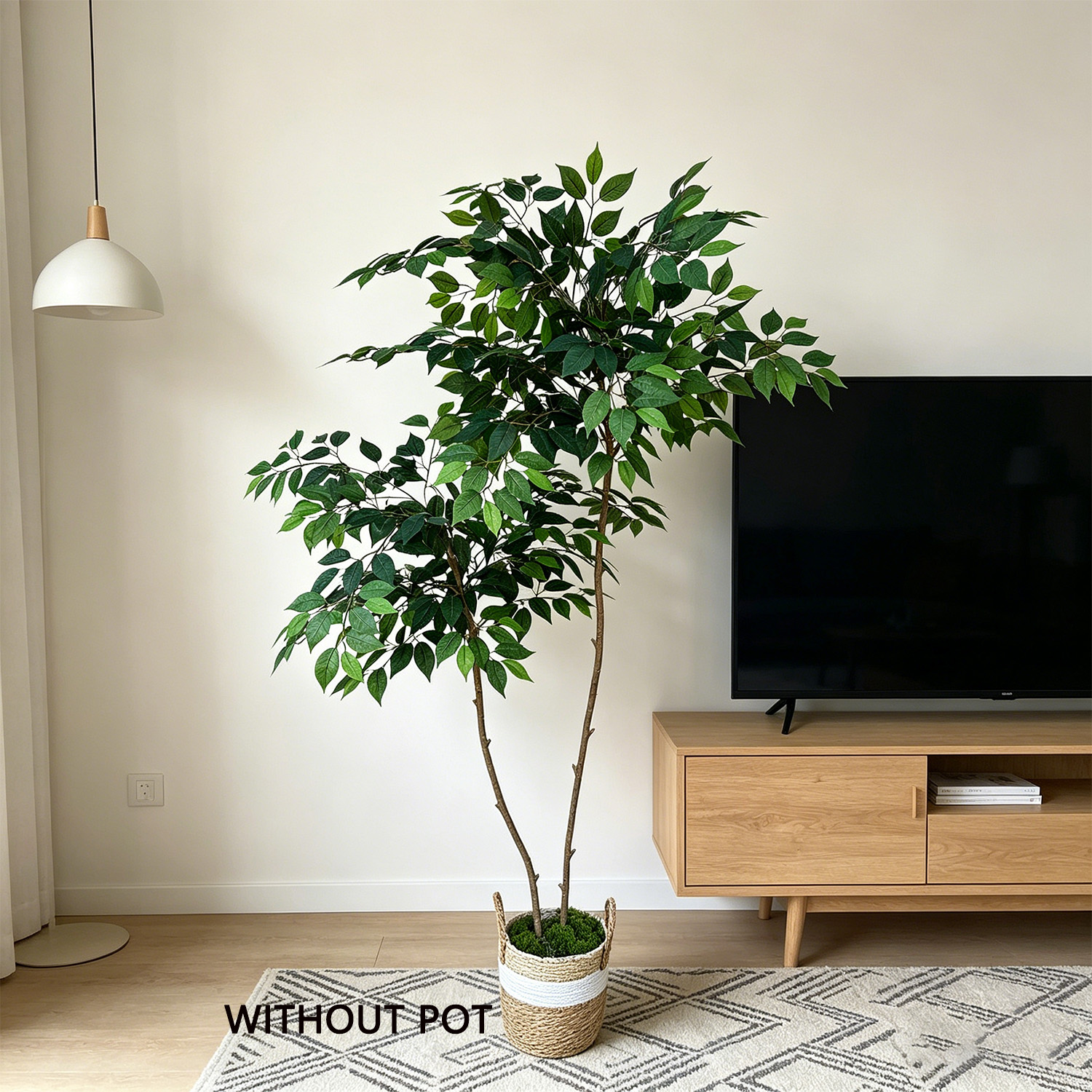Árvore Artificial de Ficus Ban - Ficus Lyrata Tree avaliação e preço